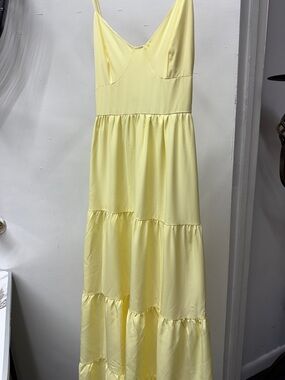 Amazon Yellow Maxi Sundress